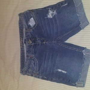 Amethyst jean shorts